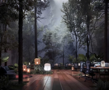 Modern Restaurant-ID:942404995