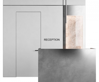 Modern Reception Desk-ID:170934927