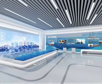 Modern Exhibition Hall-ID:862236986