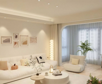 Modern A Living Room-ID:389564996