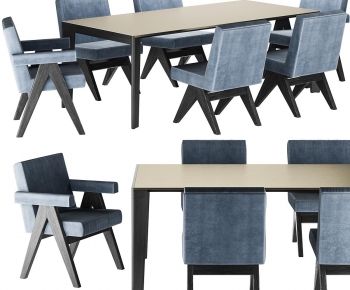 Modern Dining Table And Chairs-ID:796864034