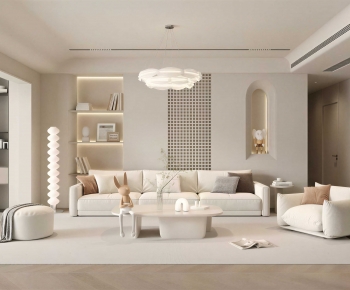 Modern A Living Room-ID:287415983