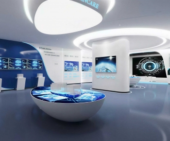 Modern Exhibition Hall-ID:228204016