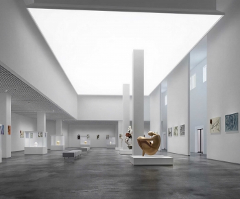 Modern Exhibition Hall-ID:205501085