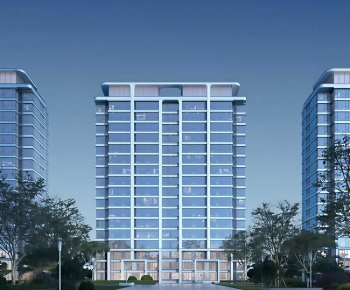 Modern Residential Building-ID:699467902