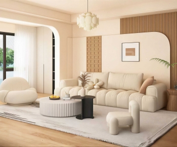 Modern A Living Room-ID:341492897