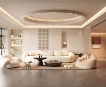 Modern A Living Room-ID:328779947