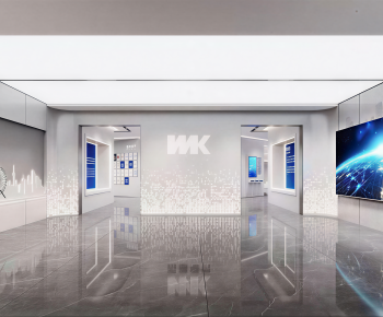 Modern Exhibition Hall-ID:465253113