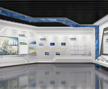 Modern Exhibition Hall-ID:415628918