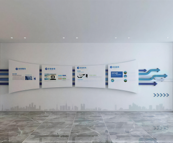 Modern Exhibition Hall-ID:867970945