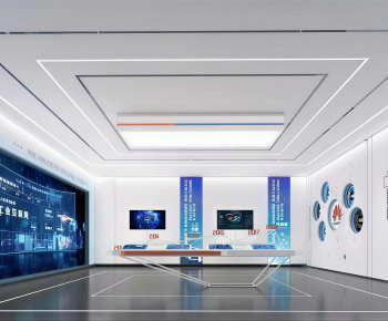 Modern Exhibition Hall-ID:164896016