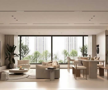 Modern A Living Room-ID:350888978