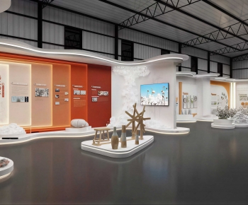 Modern Exhibition Hall-ID:934916028