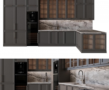 Modern Kitchen Cabinet-ID:408974891