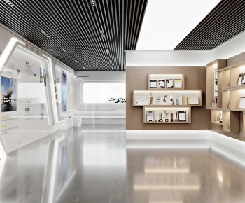 Modern Exhibition Hall-ID:505844123