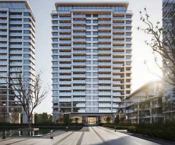 Modern Residential Building-ID:422472957