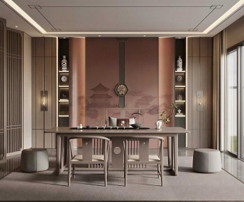 New Chinese Style Tea House-ID:374649055