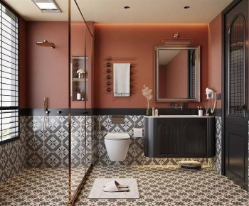 法式中古风卫生间浴室-3114738