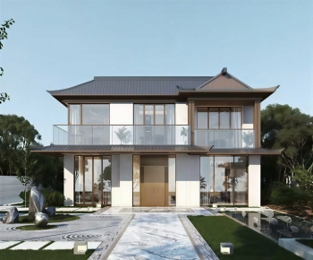 New Chinese Style Detached Villa-ID:157730107