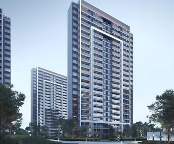 Modern Residential Building-ID:756375076