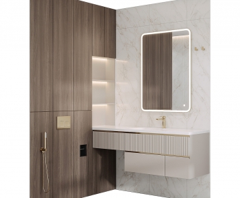 Modern Bathroom Cabinet-ID:966367962