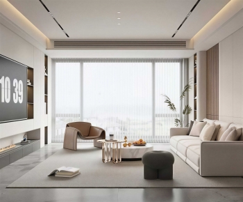 Modern A Living Room-ID:502250913