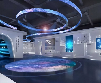 Modern Exhibition Hall-ID:892103917