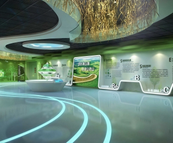 Modern Exhibition Hall-ID:503966093