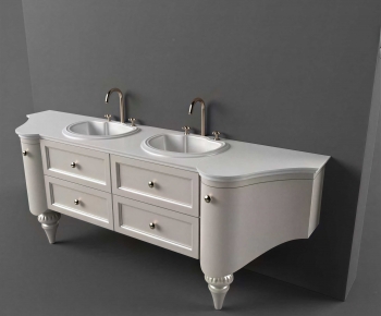 European Style Bathroom Cabinet-ID:693218954