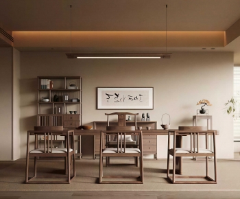 New Chinese Style Tea House-ID:896011113