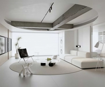 Modern A Living Room-ID:764489281