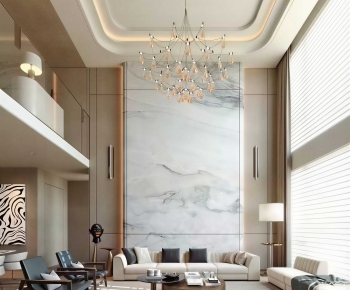 Modern A Living Room-ID:517780846