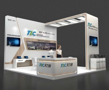 Modern Exhibition Hall-ID:706722978