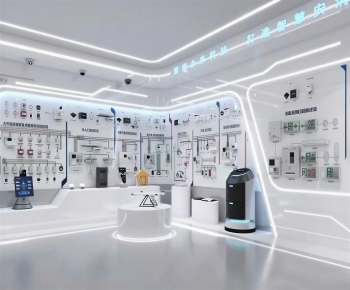 Modern Exhibition Hall-ID:223726031