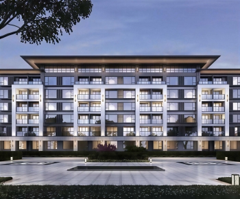 New Chinese Style Residential Building-ID:240547902