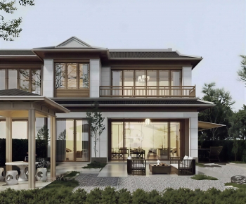New Chinese Style Detached Villa-ID:621305943