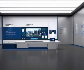 Modern Exhibition Hall-ID:753854998