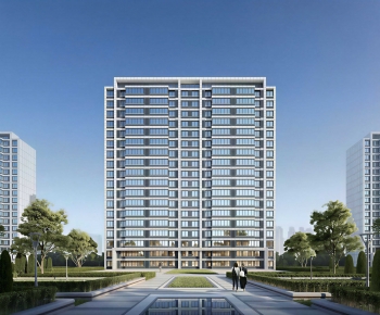 Modern Residential Building-ID:324218034