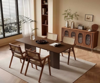 Modern Dining Table And Chairs-ID:880989076