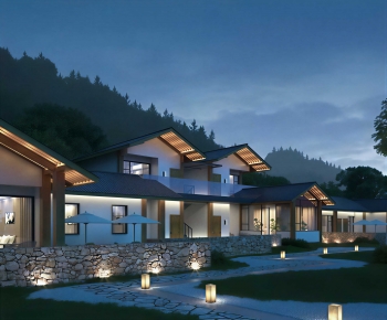 Modern Detached Villa-ID:608369112