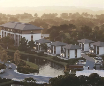 New Chinese Style Residential Building-ID:869591007