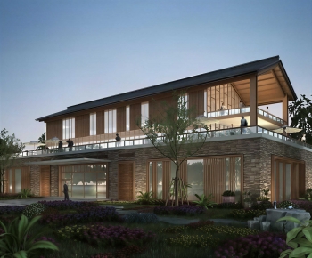 New Chinese Style Appearance Of Commercial Building-ID:523502117