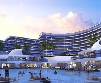 Modern Appearance Of Commercial Building-ID:768029934