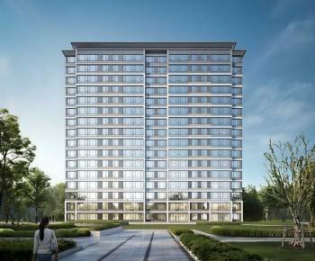 Modern Residential Building-ID:183388959