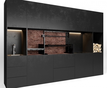 Modern Kitchen Cabinet-ID:612360004