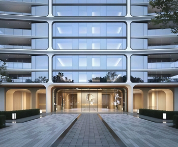 Modern Facade Element-ID:277298934