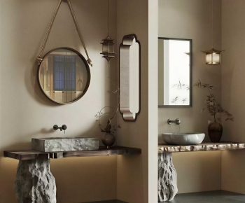 新中式卫浴柜组合-3114629