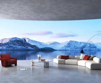 Modern Exhibition Hall-ID:679286967