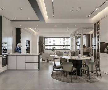 Modern Dining Room-ID:809926991