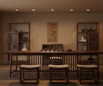 New Chinese Style Tea House-ID:930723912